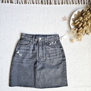 Old Navy Higher High Rise Secret Smooth Pockets Denim Mini Skirt Size 0